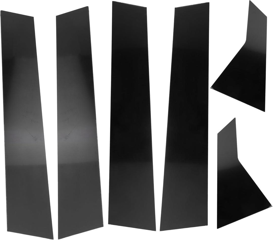 X AUTOHAUX 6 Pcs Car Pillar Post Side Door Window Cover Trim for Honda Civic Sedan 10th Gen 2016-2021 Bright Black X AUTOHAUX 6 Pcs Car Pillar Post Side Door Window Cover Trim for Honda Civic Sedan 10th Gen 2016-2021 Bright Black
