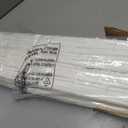 LazBlinds No Drill Cordless Roman Shades for Windows, 30.5" W x 64"H, White