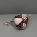 Wedding Bouquets for Bride Bridesmaid, Wine Red White Rose Artificial Flowers Bouquet Bouquet Bride Church Home Decoration (Burgundy + White)