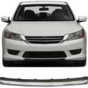 LABLT Chrome Front Bumper Trim Replacement for Accord 2013 2014 2015 HO1095119 71150T2FA00