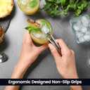 Chengu 12 Pack Stainless Steel Kitchen Tongs 7/9/12 Inches Food Serving Tongs Non Stick Cooking Clips for Kitchen Cooking Barbecue Buffet Wedding Family Gathering Grill Salad