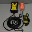 NEWTRY 2 in 1 Crane Remote, 12V Wireless Crane Remote Wire Dump Trailer Remote Control Industrial Controller Hoist Truck Up-Down Switch Control Station