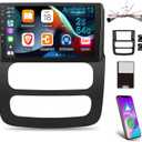[2G+64G] for Dodge Ram Radio 1500 2500 3500 2002 2003 2004 2005, 9 inch Touch Screen Ram Android Car Stereo, Carplay/Android Auto/EQ Audio/SWC/Bluetooth/WiFi