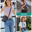 Small Crossbody Bags for Women, Puffy Mini Cross body Cell Phone Shoulder Purse Bag Handbag Travel Wallet with RFID Blocking