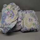 Tribeca Living Ultra-Soft Flannel Sheets King - 170-GSM Cotton, 4 Piece Deep Pocket Bed Sheet Set in Paisley Garden Print