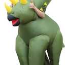 Morph Inflatable Triceratops Costume Adult, Inflatable Dinosaur Costume Triceratops, Triceratops Inflatable Costume Adult