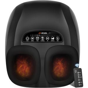 Shiatsu Foot Massager Machine with Heat : Deep Kneading Foot Massager with Vibration & Compression for Plantar Fasciitis & Neuropathy - for Women & Men,Relax for Home Office Use