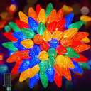 C9 Outdoor Christmas Lights, 72 FT 110 LED C9 String Lights, 8 Modes & Timer Connectable Waterproof for Christmas Tree light Indoor Outdoor Roofline Patio Outside Yard Holiday Xmas Decor, Multicolor