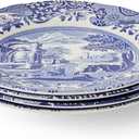 Spode Blue Italian Salad Plate 8", White