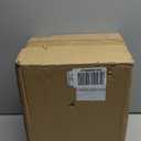 ZEXALOR Plastic Clear Storage Containers, Set of 2, Sock Organizer Divided Boxes with Lids, Underwear Drawer Organizer, Tie Dresser Organizer (11.8×9.4×3.9")