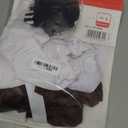 fun shack Girls Chocolate Factory Worker Halloween Costume, Kids Candy Movie Character Outfit for Trick-or-treating, Size Large