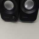 FUNLOGY Speaker - 14W Stereo PC Speakers, USB Powered, Compact Size with 30 Tilt Design, Volume Dial Control, for Desktop, Laptop, Monitor, Gaming Consoles, Black