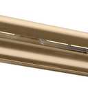 Kichler Kenton 30 Inch 3 Light Luxe Industrial Picture Light, in Champagne Bronze with Adjustable Shade, Wall Mount Horizontally, (30" W x 2.75" H), 52816CPZ