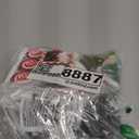 Alupssuc 3 Pcs Christmas Stocking Holders for Mantle, Christmas Stocking Hangers for Fireplace-Weighted Stocking Hooks for Mantel&Christmas Holiday Party Decoration-Candy Train