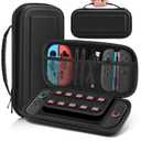 Number-one Hard Carrying Case for NS Switch Travel Carrying Case Storage Bag with Carry Handle, Hard Shell Protection Bag Portable Pouch for NS Switch Console & Accessories
