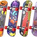 TIME4DEALS 4 PCS Finger Toys Professional Finger Boards Mini Skateboard Fingerboards for Creative Fingertips Movement, Skateboard Educational Toys Party Favors Novelty Toys for Kids Boys Girls Gifts