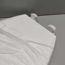 Bemis 500EC Durable Wood Toilet Seat with Easy Clean Hinges, Made in USA, Round, White