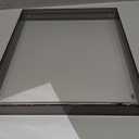 8x10 Picture Frames, Stunning Color Acrylic Photo Frame, Wall & Tabletop Display Frames, Modern Floating Style for Home Office Decoration, Black (1 Pack)