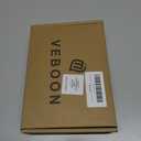 VEBOON Men's Short Sleeve Button Down Shirts Cotton Lightweight Stretch Moisture Wicking Dress Shirt with Pocket (L)