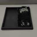 2-in-1 Chess Set and Magnetic Checkers Set - Foldable 13-inch Travel Board Game, Durable Plastic, Puzzle and Strategy Toys for Kids and Adults (Black and White)