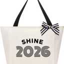Vavabox 40th Birthday Gifts Women, Unique 40 Years Old Tote Bag, Vintage 1986 Handbag Gifts for Women Mom Wife Friend