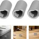 BESPORTBLE 6Pcs Corner Protectors for Furniture Soft Silicone Edge Guards and Drawer Pull Handle Covers Baby Proofing Bumpers for Cabinets and Drawers 1.10X0.70X0.47In
