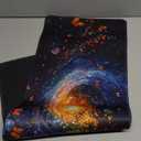 Butterfly Gaming Mousepad Space Galaxy Swirl Starry Sky Mouse Pad Large Mousepad Laptop Keyboard Mat Non-Slip Rubber Base Keyboard Desk Pad for Home Office Study Game 31.5x11.8