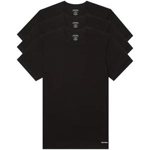 Calvin Klein Men's Cotton Classics 3-Pack Undershirts, L