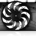 620-658 Radiator Cooling Fan Fit for Buick Verano 2.4L 2012, for Chevrolet Cruze 1.4L/1.8L 2011-2016, for Chevrolet Cruze 2.0L 2014-2015 Replacement Radiator Fan Assembly 13335183 GM3115243