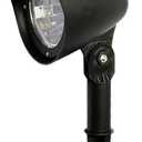 1pcs Solar Spot Lights for Outside, LED Outdoor Solar Lights for Yard, 1 Pack Solar Spotlights Waterproof Auto On/Off for Landscape, Wall, Garden, Pool, Tree, Pathway and Driveway (Black)