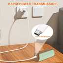 2 Pack Hand Warmers Rechargeable, Portable Electric Hand Warmers Reusable Fast Heating, Fits in Gloves for Winter Sports Hunting Accessories Outdoor/Indoor/Warm Gifts for Men Women (Green)