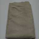 Hiasan Faux Linen Rectangle Tablecloth - Wrinkle and Stain Resistant Washable Table Cloth for Kitchen Dining Room Holiday Table Cover for Party Dinner, Beige, 90 x 156 Inch