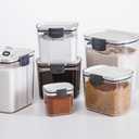 ProKeeper 1 Quart Airtight Powdered Sugar Storage Container Grey, BPA-Free Plastic