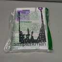 simplehuman Code K 100 Count, Dispenser Pack Custom Fit Liners, Drawstring Trash Bags, 35-45 Liter / 9-12 Gallon, White