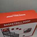NIPLOOOW Arcade Basketball Game Set for Kids 3-12 Years Old, Kids Basketball Hoop with 4 Balls & Pump, Indoor Outdoor Sports Play Toys, Basketball Games Toys, for Boys Girls Teens
