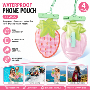 Waterproof Phone pouch 4 pack