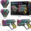 Laser Tag Set of 2, Lazer Tag Game for Kids Indoor & Outdoor Play, Gift Ideas for Kids Teens and Adults, Cool Toys for Teenage Ages 8 9 10 11 12+Year Old Boy & Girls