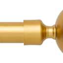 Curtain Rods for Windows 30 to 55 inches,Adjustable Window Curtain Rod,Easy Install,Gold