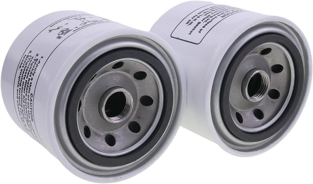 IEQFUE 2PCS Oil Filter AM39653 Compatible with John Deere 120 140 300 400 420 430 F 620 680 687 910 911 912 915 930 935 544E