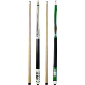 HMQQ 58 Inch Pool Cue Sticks, 20 oz 2-Piece Patterned Cues, 2/4/6 Pack
Assorted multicolor graphic designs with 13mm leather tips for home tables, bars, clubs, practice, and group play.