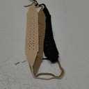 HAIMEIKANG Hippie Hair Bandana Headbands for Women Boho Headband Knit Hair Bands Floral Head Wrap for Women and Girls(Black+Beige+Coffee)