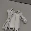 Dual 6FT Ultra-Thin Outlet Concealer, Universal Size Outlet Cover 6FT Twin Extension Cord with 3 Outlets Each Side, Ideal for Home Appliances on Opposite Sides of a Wall Outlet