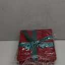 Tenceur 5 Pcs Christmas Gift Boxes Red Assorted Gift Square Boxes with Lids Velvet Gifts Box Birthday Gifts Box with Ribbon for Festival Christmas Birthday Weddings(Green)