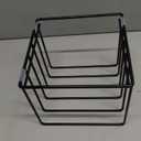 Kitchen Cabinet Organizer, Steel Cookware Holder, Divided Holder with 5 Slots for Skillets Baking Tray and Chopping Board Rack - Baking Pan Holder Storage (1 PC)