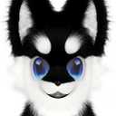 Animal Full Head Dog Mask Fursuit Therian Plush Realistic Masks for Party Halloween Cosplay Costume Accessory (Blackwhite)