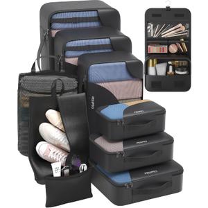 10 Set Packing Cubes for Travel, Gifts for Women Mom,Anti-Tearing Suitcase Organizer,OlarHike Vacation Essentials & Accessories for Cruise Ship
