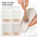DUcare Makeup Brush Cleaner 4 in 1 Makeup Brushes Sponges Cleaning Mat Removes Cosmetic Color Brush Cleaner Pad for Cleaning Makeup Sponges Brushes