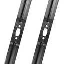 742P05642 Blades 21 Inch Mulching Mower Blade Compatible with D ewalt 21'' Models, C ub Cad et SCP21E, M TD Walk-Behind Mowers, Replaces 742-05642, DWO1DT233, S Shape Center Hole, 2 Pack