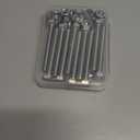 (10 Sets) 5/16-18 x 2-1/2" Bolts and Nuts Set,304 Stainless Steel, QXSKSLH