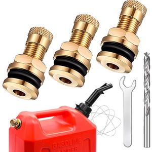 Fuel Gas Can Vent Caps, 3 Pack Upgrade Fuel Gas Can Vent Kit, used for all Fuel Tank Water Jug Enhances Flow for Faster Refills.
